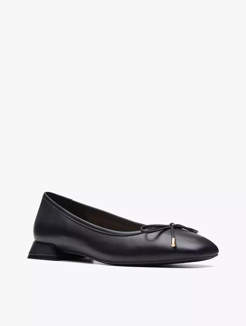 Jual Clarks Clarks Ubree15 Step Women's Flats- Black Leather Original ...