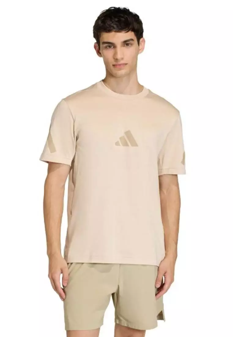 Lifestyle Z.N.E. Tee Men Beige KE4694