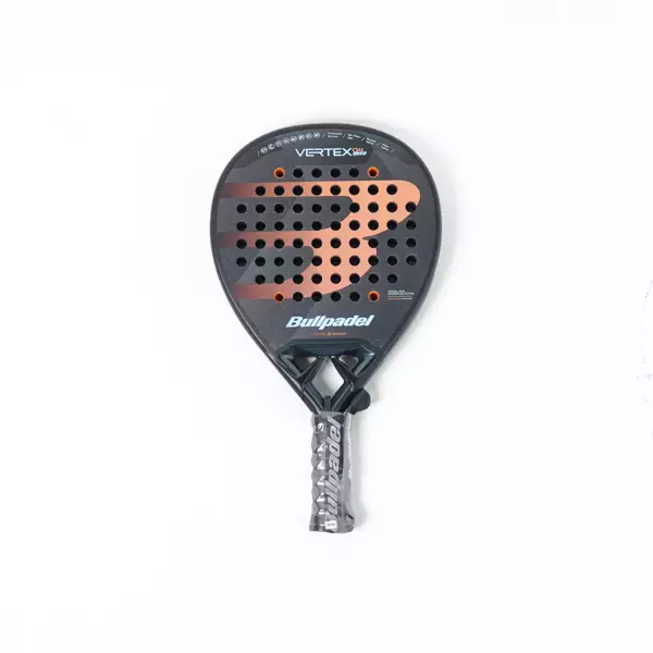 Raket BULLPADEL VERTEX 04 HYBRID ORANGE BLACK PADEL RACKET 100% ORIGINAL