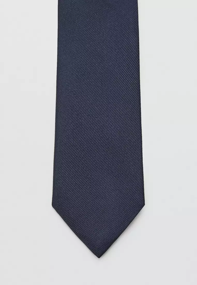 Plain Silk Tie