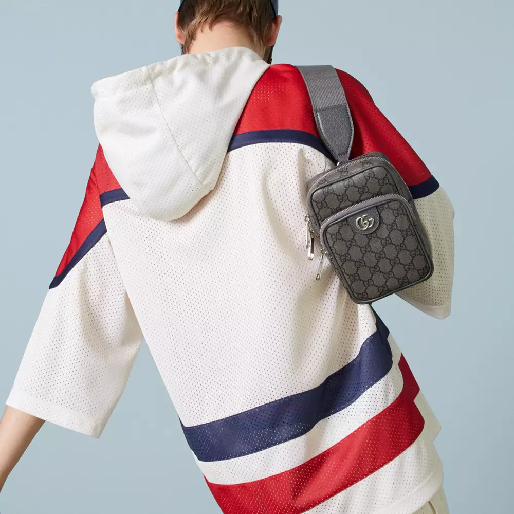 Jual Gucci Ophidia GG Supreme Canvas Mini Bag Grey Original 2025