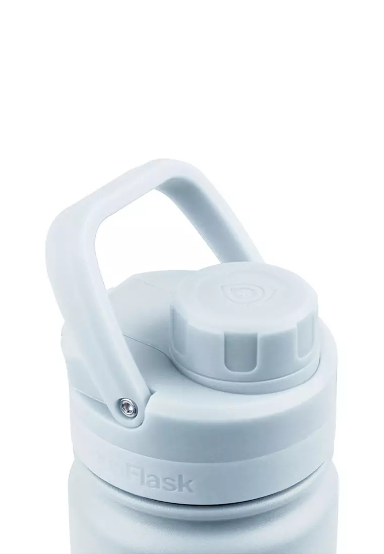 18oz Sea Salt New Sports Lid Bottle Wide Mouth Vacuum Insulated Stainless Steel Drinking Water Bottle