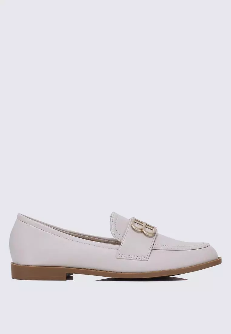 Discount on My Ballerine  shoes - SKU: My Ballerine Minetta Comfy Loafers In Beige