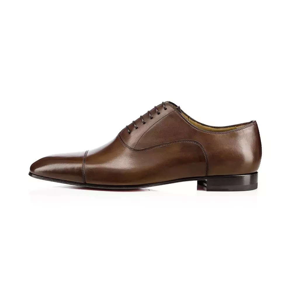 Jual Christian Louboutin Christian Louboutin Greggo Derby Shoes Brown 