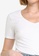 H&M white V-Neck T-Shirt 8261FAA15372AEGS_3