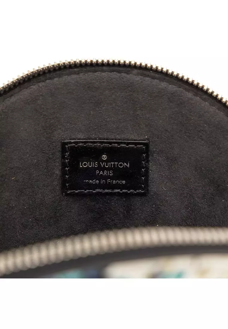 Pre-Loved Louis Vuitton Floral Printed Leather Toupie