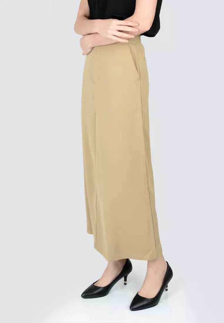 Polo Haus - Women’s A Line Long Skirt WBLS001
