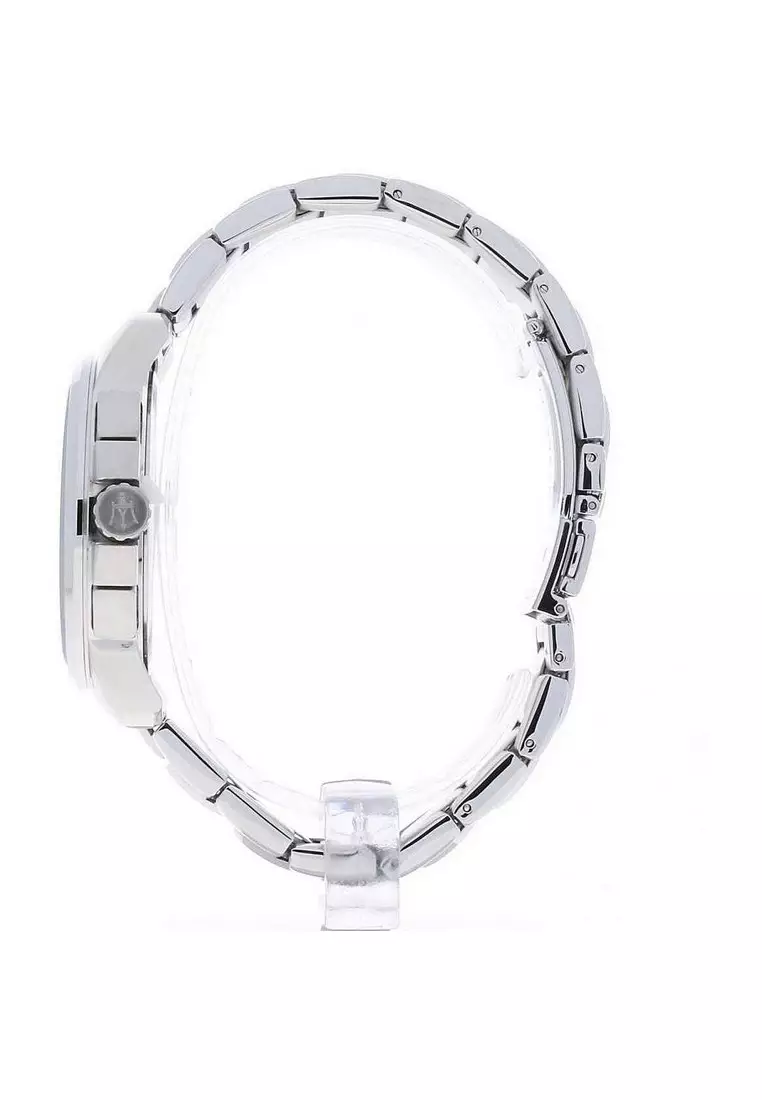 【2 Years Warranty】 Maserati Successo 44mm Stainless Steel Men's Quartz Chronograph Watch R8873621001 With Luminous Dial Hands