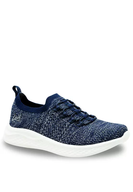 Solid Tone Textured Sport & Street Sneakers