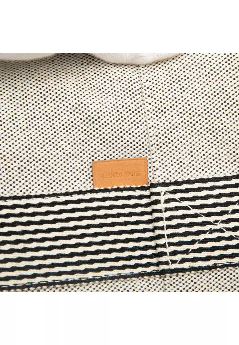 Pre-Loved Hermès Canvas Fourre Tout Pm