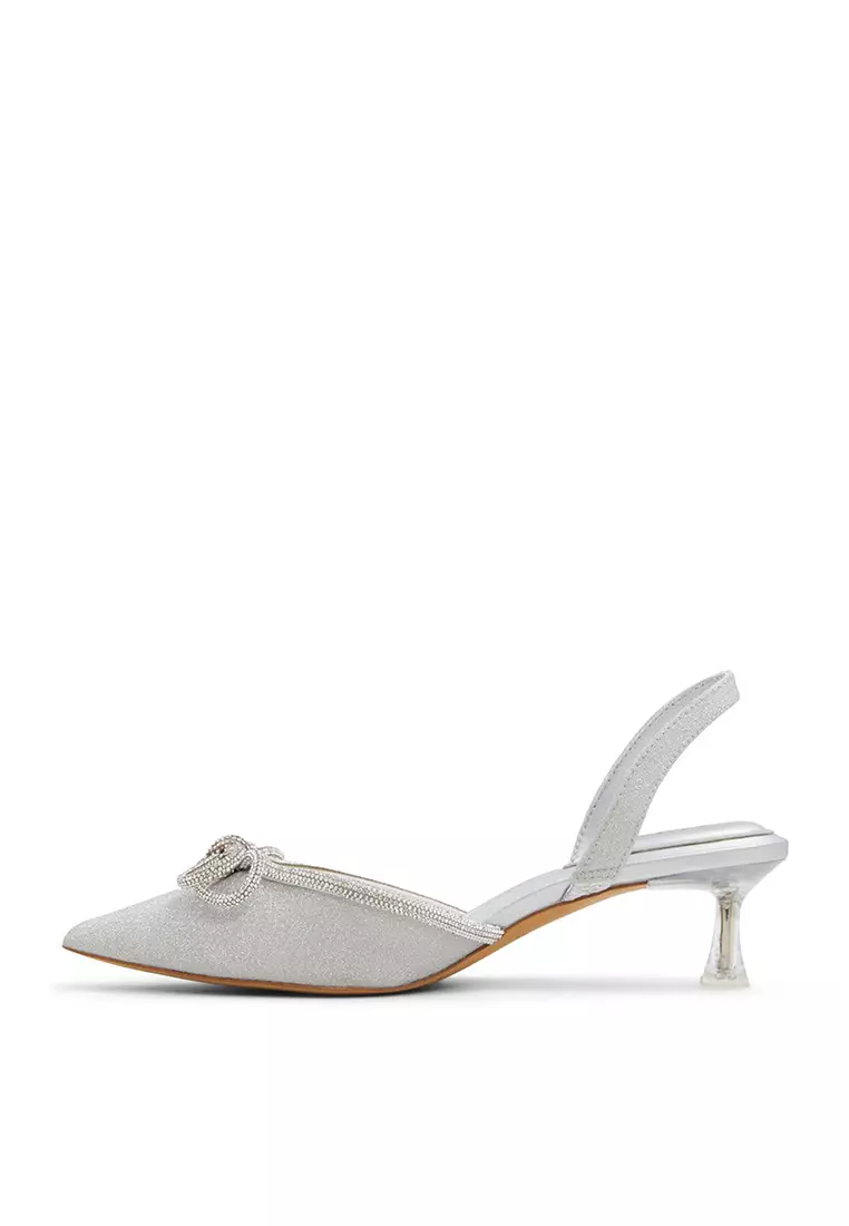 Boucletta Slingback Kitten Heels