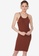 Trendyol brown Sleeveless Knitted Dress 07CA4AA515431BGS_1