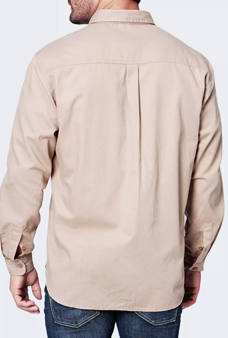 Kemeja Pria Ottoman Cream