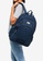Bagstation navy Crinkled Nylon Backpack 3DC06ACD83AB5AGS_6