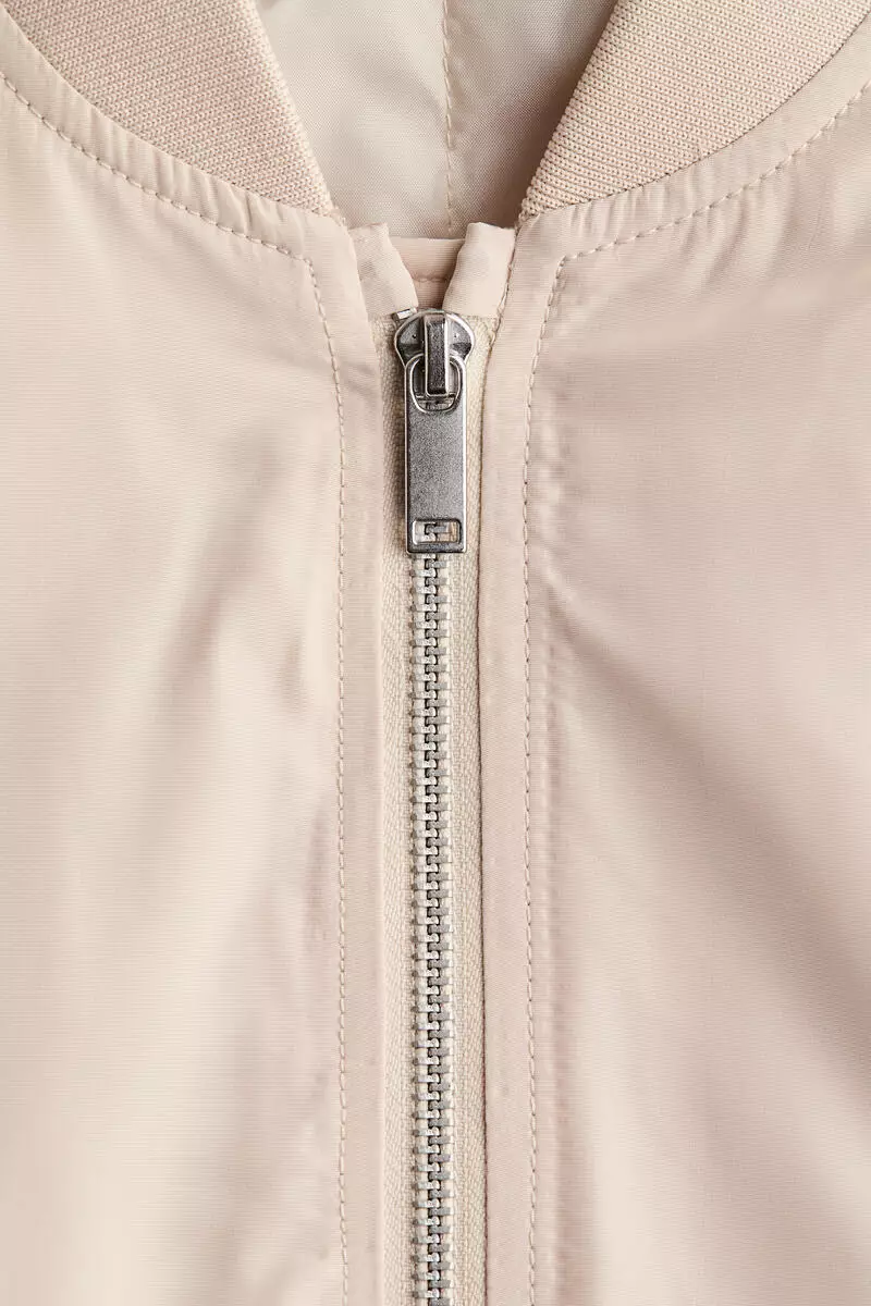 Padded bomber jacket