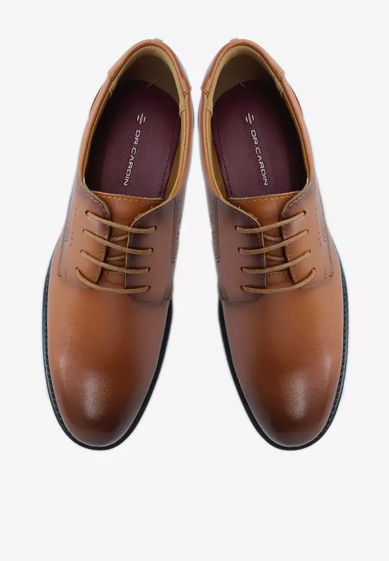 Dr Cardin Men Faux Leather Formal Lace-Up Shoes PVB-6829