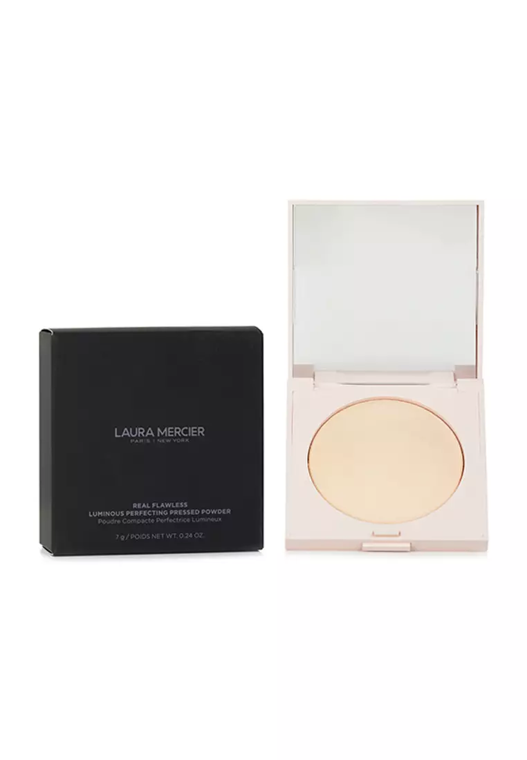 LAURA MERCIER - Real Flawless Luminous Perfecting Pressed Powder - # Translucent 7g/0.24oz