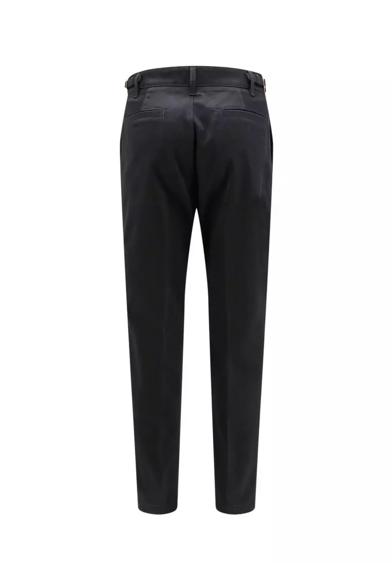 Buy Versace VERSACE - Informal cotton trouser - Black 2024 Online ...