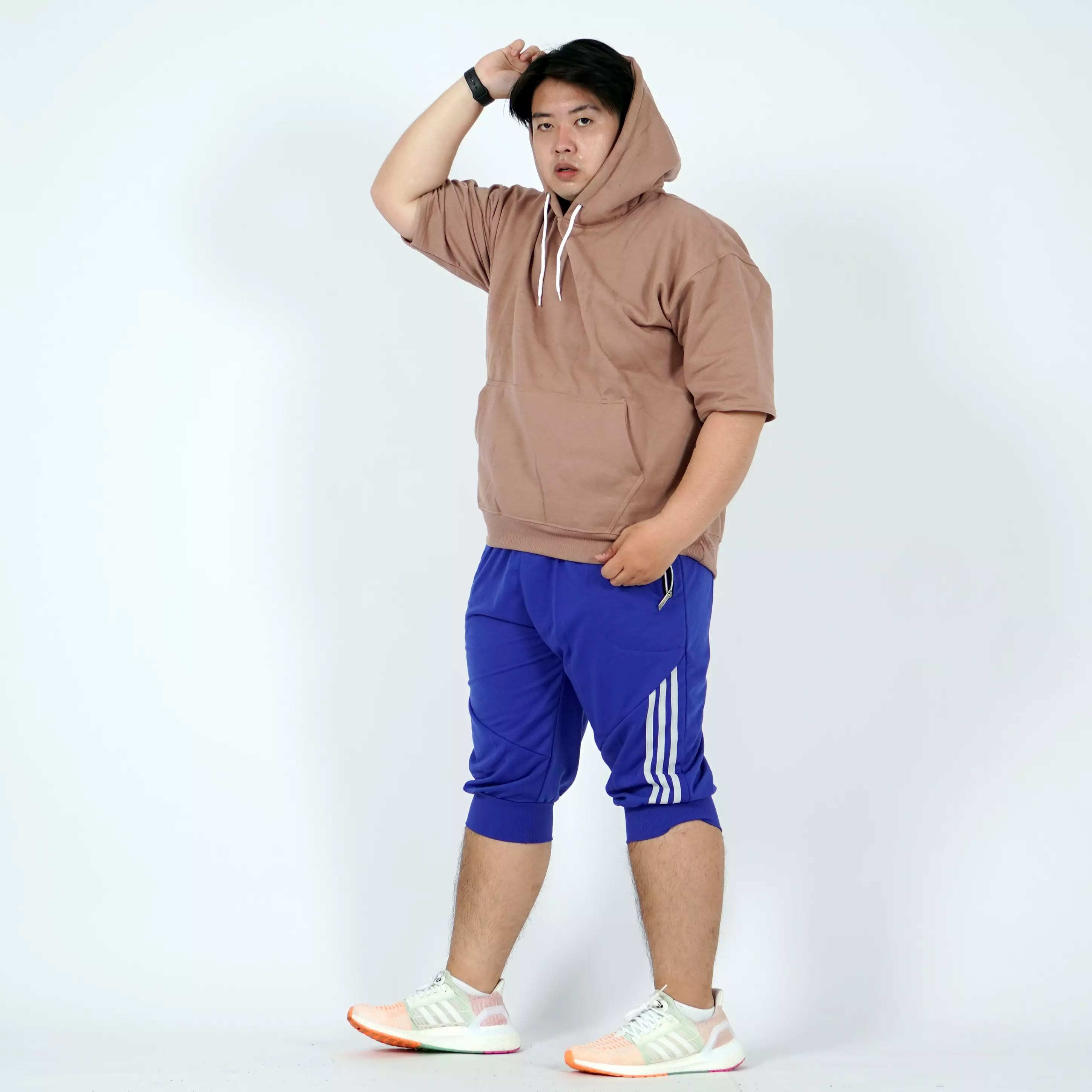 Steve Celana Ukuran Besar Celana Pria Ukuran Besar Celana Pendek Ukuran Besar - BIRU