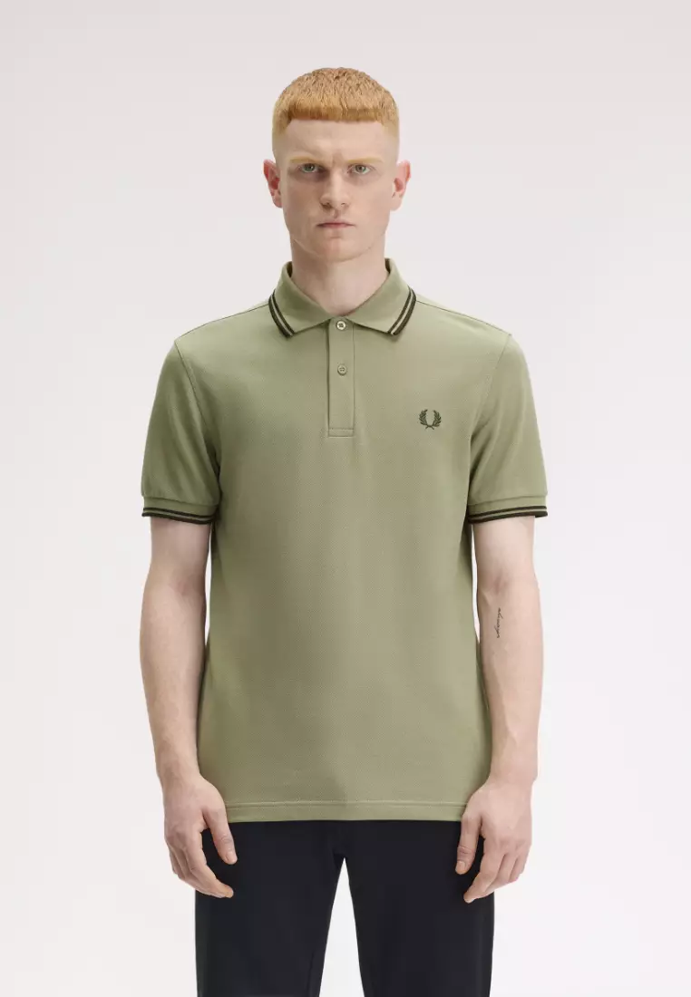 Buy Fred Perry Fred Perry M3600 Twin Tipped Fred Perry Shirt