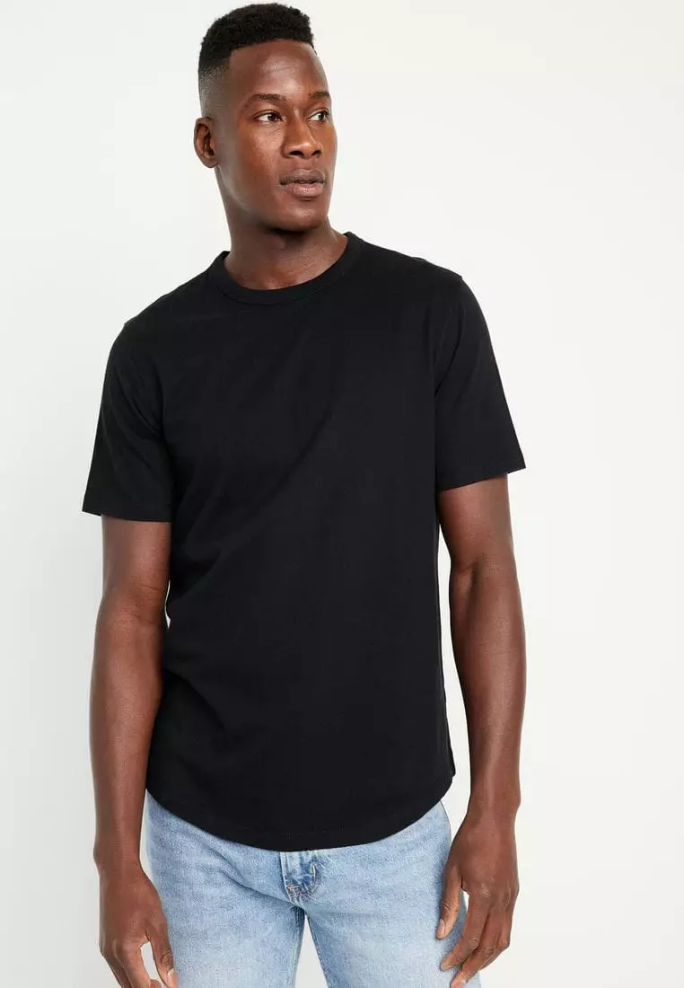 Loose black t shirt sale