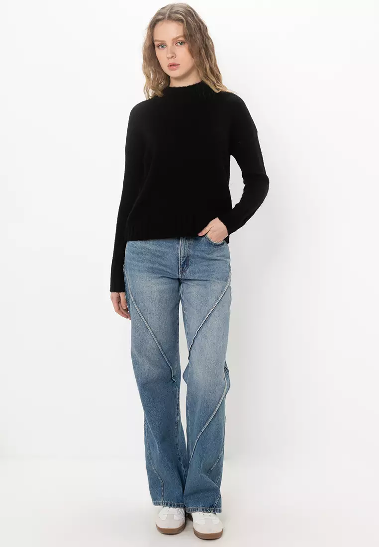 Essential Mock Neck Jumper