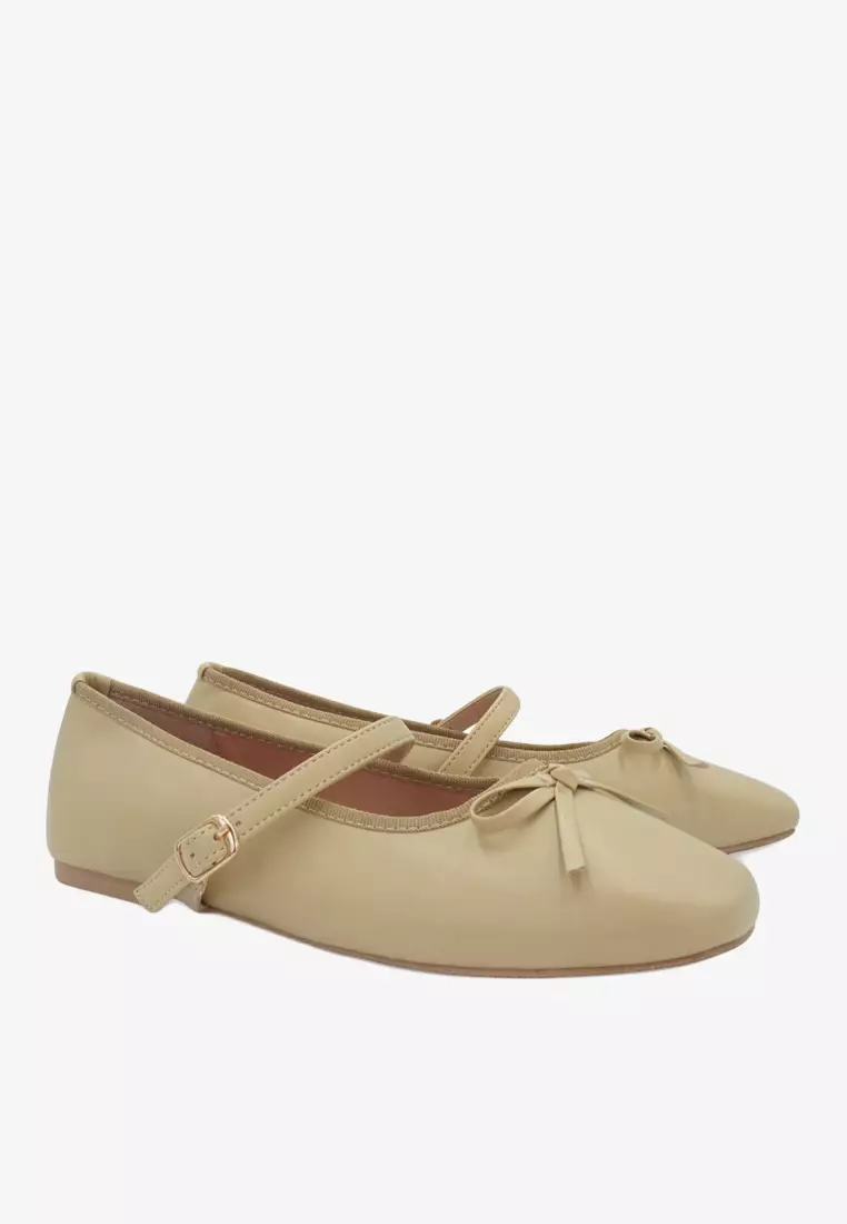 Dr. Cardin Women Luxe Mary Jane Flats L-RAU-9009