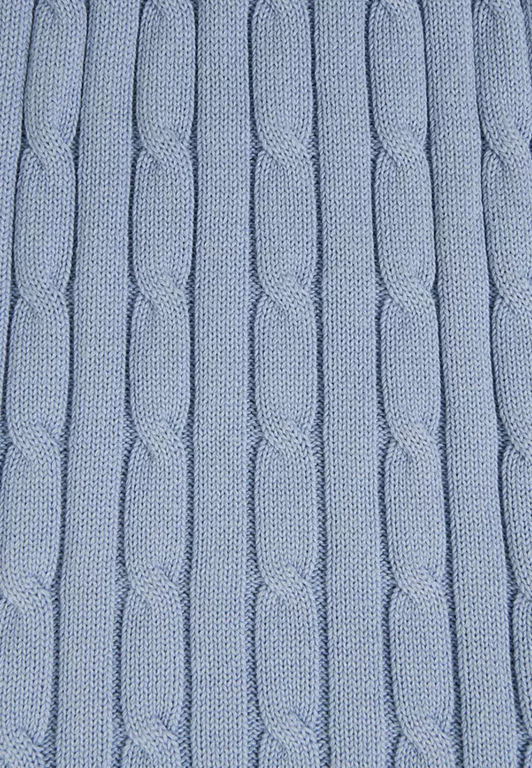 Anita Short Sleeve Cable Knit