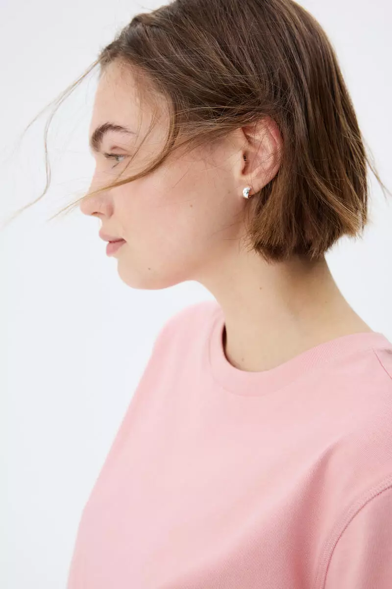 Oversized cotton T-shirt