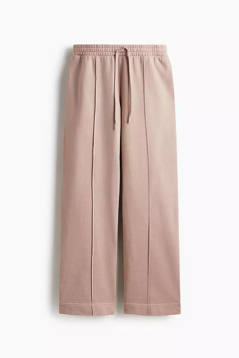 Washed-look sweatpants
