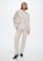 Mango white Patterned Suit Blazer 69536AAC6F4608GS_6