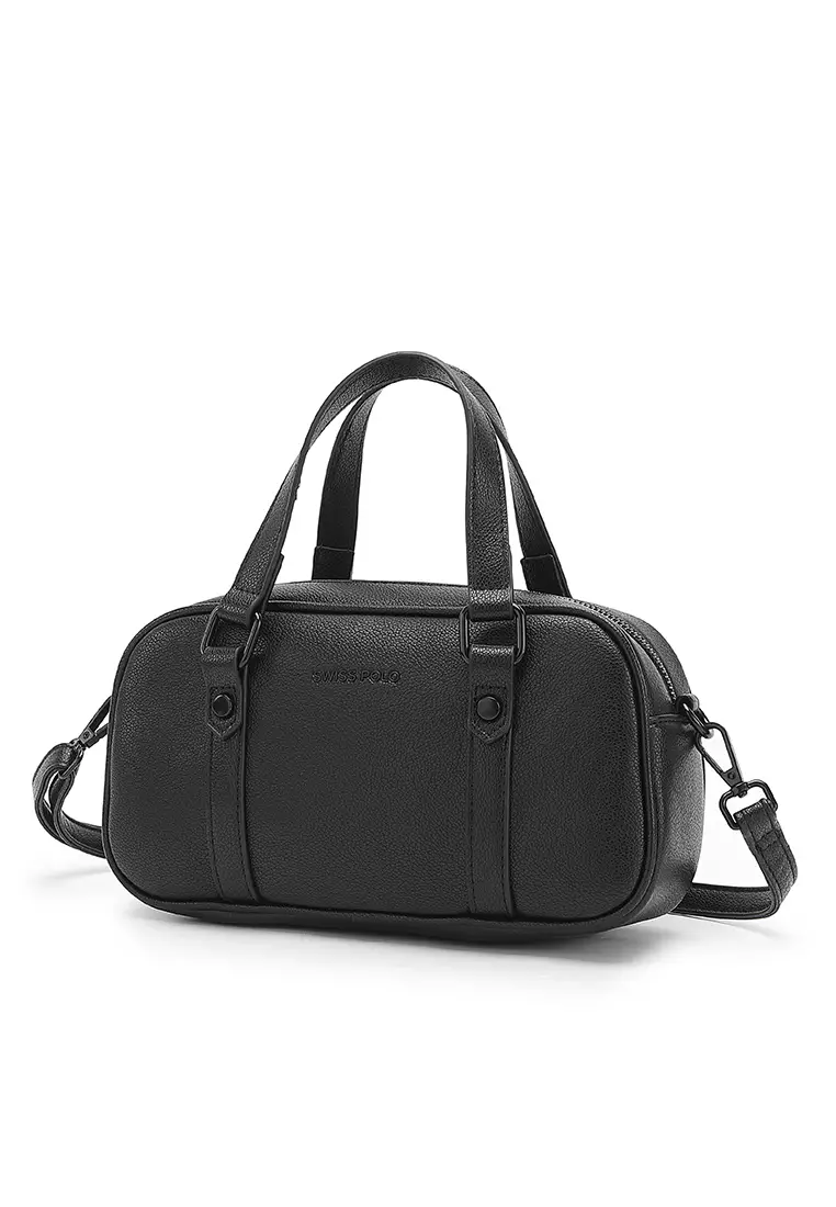Women's Top Handle Bag / Sling Bag / Crossbody Bag (Tas Selempang / Tas Tangan) - Hitam
