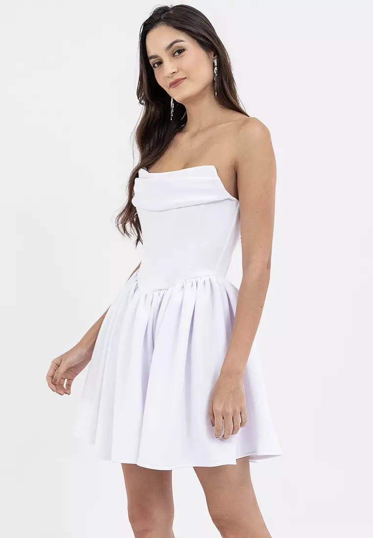 Kayla Strapless Corset Mini Dress