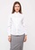 Nicole Exclusives white Nicole Exclusives- Long Sleeves Shirt 2CE73AA48DA50EGS_2