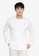 Hollister white Jersey Solid Tee FB6C8AAAD26A58GS_1