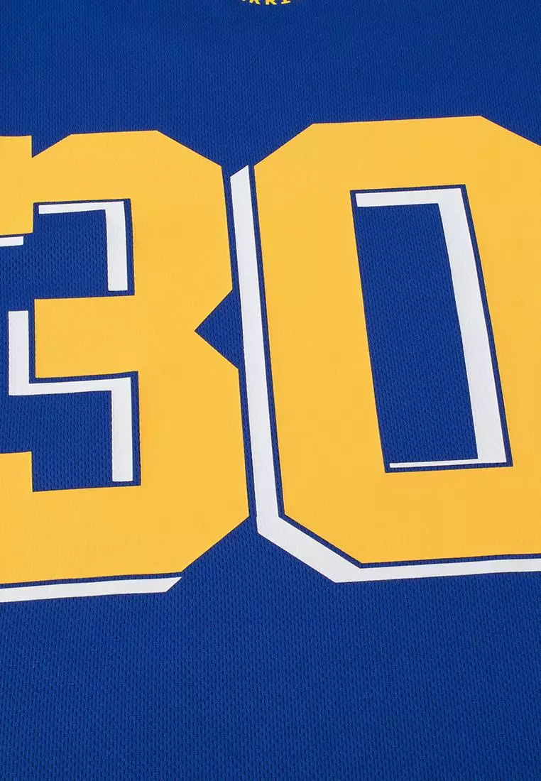 Golden State Warriors Stephen Curry #30 Basketball Jersey for Kids Core Collection