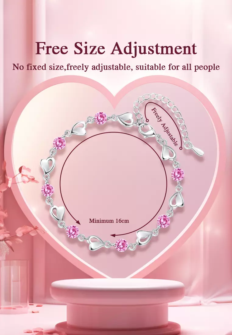 Gelang Wanita Original Titanium Anti Pudar Fashion Bracelets Gelang Cewek