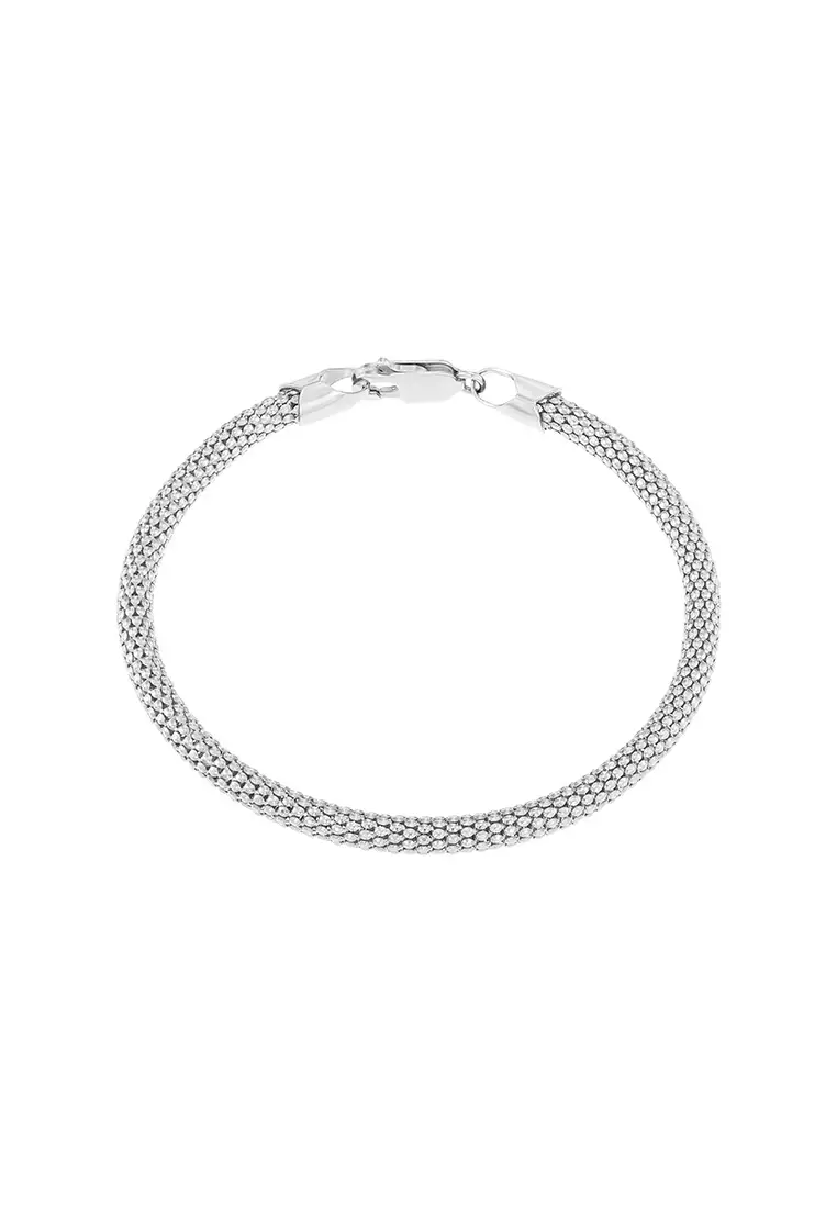 HABIB 925 Silver Bracelet 036 CORB36FLD(W)-WG