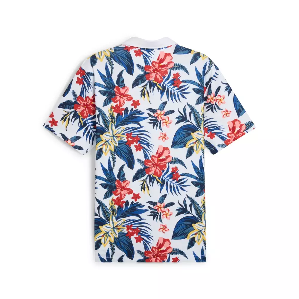 PUMA Men's PUMA x PALM TREE CREW Floral Polo Shirt