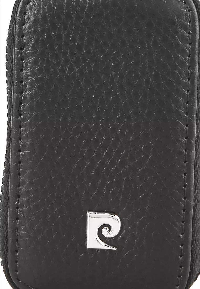 Dompet Gantungan Kunci Key Chain Kulit Leather Ring Holder Pouch