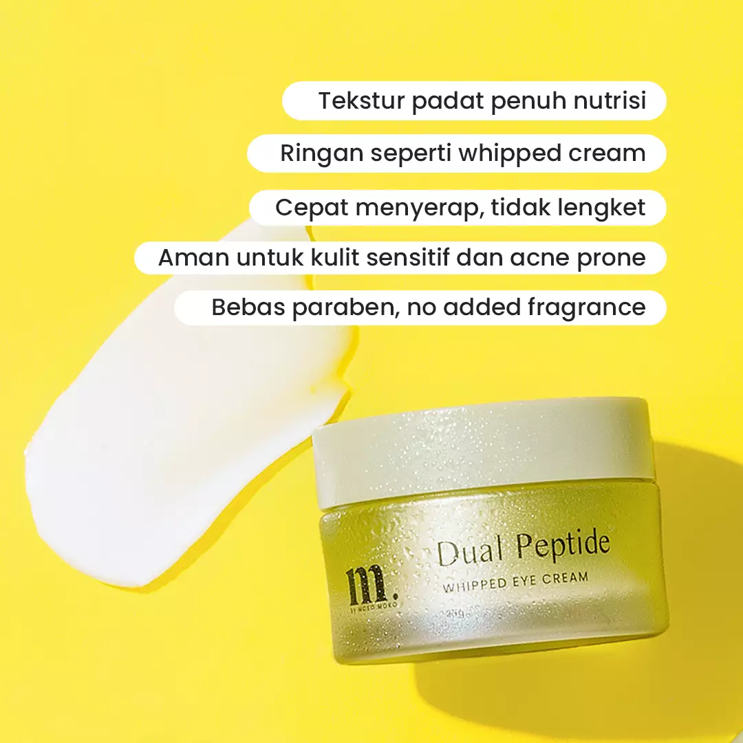Moko Moko Dual Peptide Whipped Eye Cream 25gr