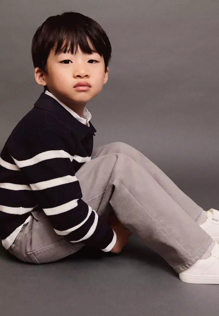 Straight Cotton Jeans