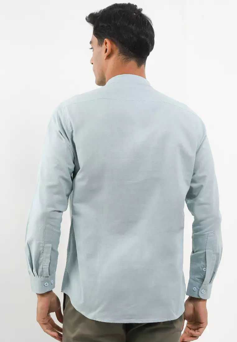 Ossu Light Blue Longsleeve Ciangi Shanghai Shirt