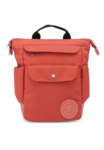 Fiorelli red Waves Sustainable Small Backpack CB5C4AC44D6192GS_1