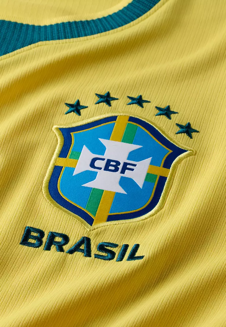 Brazil National Team 2026 Stadium Home Dri-FIT Football Top