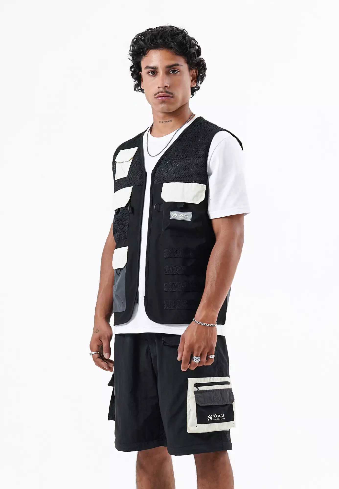 CELCIUS Casual Off Grid Vest L03000527C  Hitam