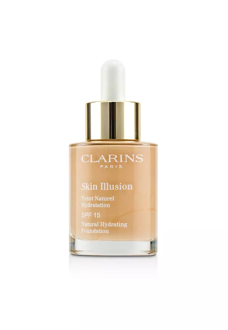 CLARINS - Skin Illusion Natural Hydrating Foundation SPF 15 # 107 Beige 30ml/1oz