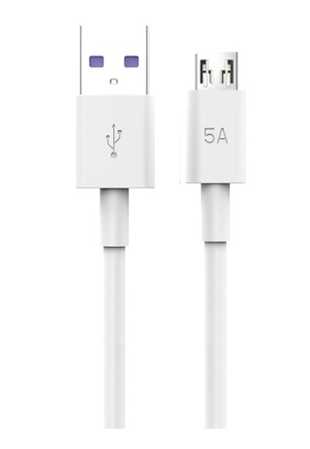 IKAKU Cable USB Micro USB Lightning 5A 1.2m IKAKU KAKU Fast Charging Data Cable Chaosu (KSC-110) white F3A7CESE852472GS_1