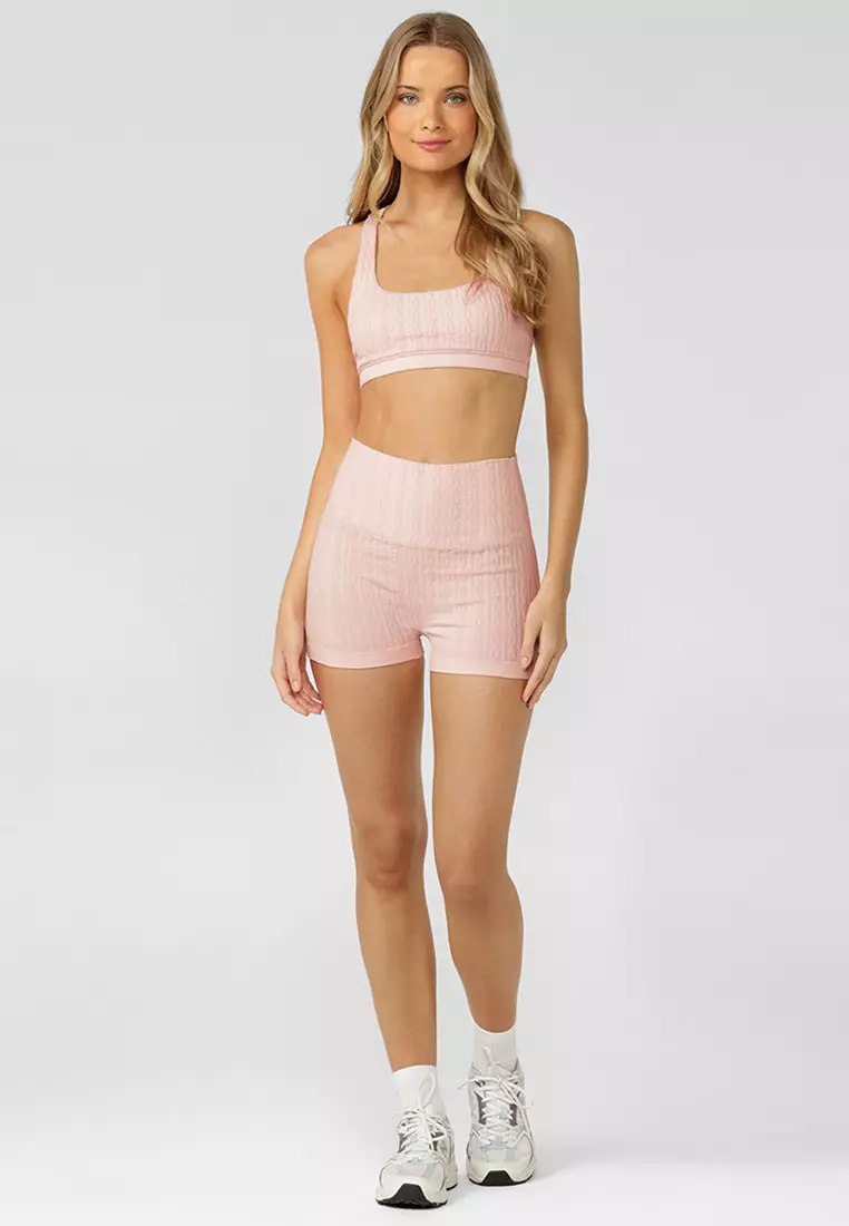 Cable Seamless Sports Bra