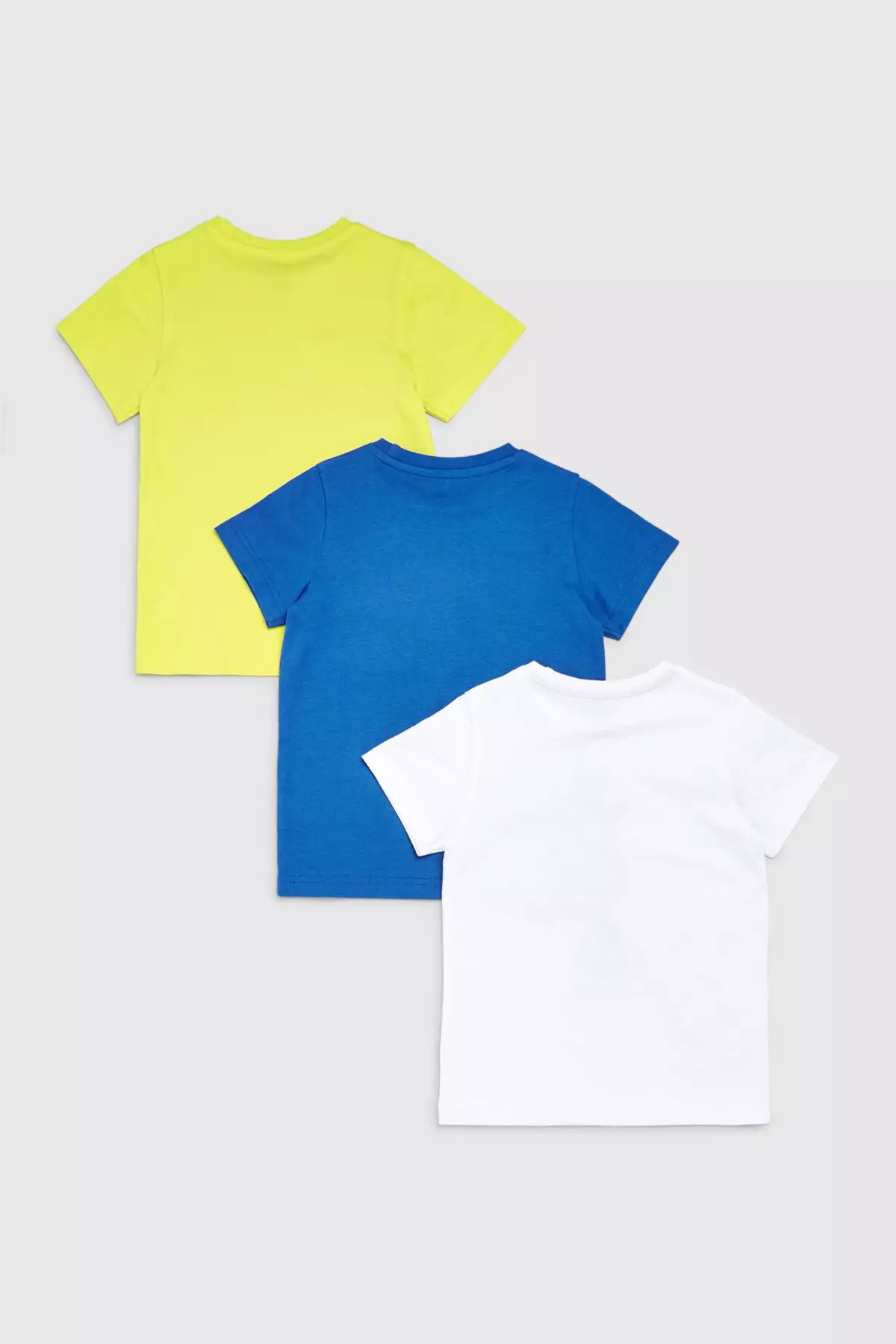 Mothercare Live Loud T-Shirts 3 Pk - Kaos Anak Laki-laki (Putih)